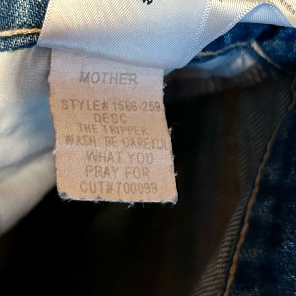 MOTHER The Tripper High Rise Flood Jeans Size 30 - Picture 12 of 12